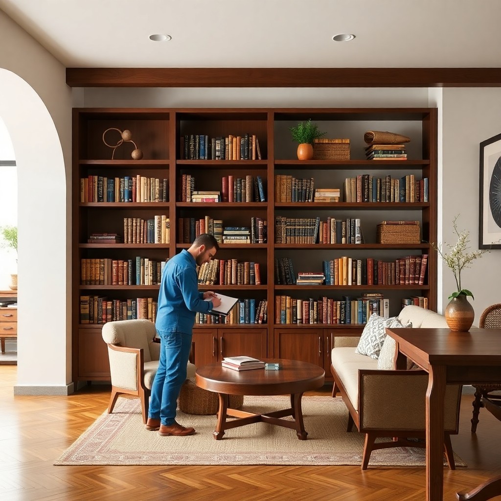 Estanterías y bibliotecas a medida